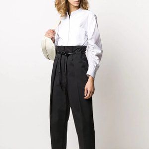 $475 3.1 Phillip Lim Origami pleated trousers in Black